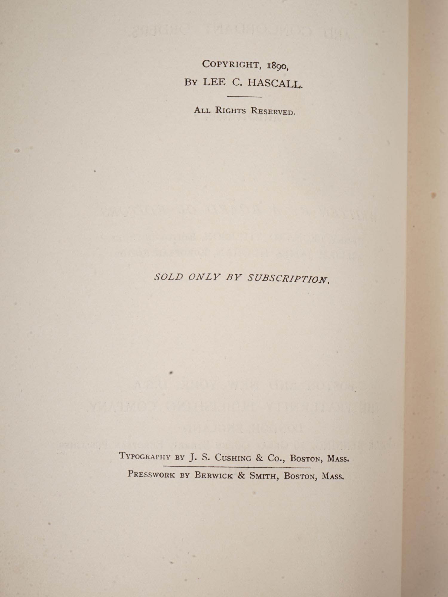 ANTIQUE 1893 EDITION OF HISTORY OF MASONS PIC-10